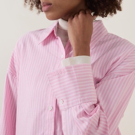 Rosie Logo Striped Shirt