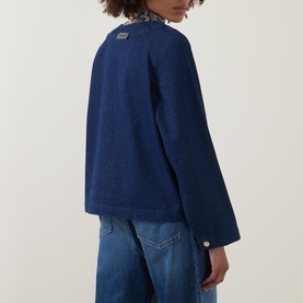 Saima Logo Denim Overshirt