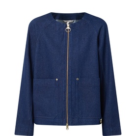 Saima Logo Denim Overshirt