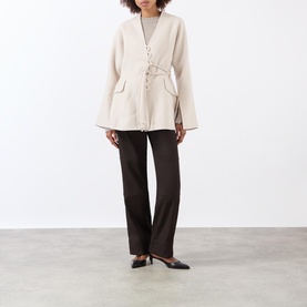 Lalou Knot Wrap Coat