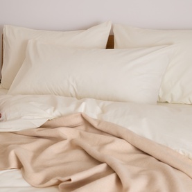 180 Thread Count Evelyn Buttermilk King Pillowcase Set