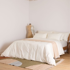 180 Thread Count Evelyn Buttermilk King Pillowcase Set