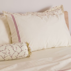 180 Thread Count Evelyn Buttermilk Pink Rolenio Pillowcase Set