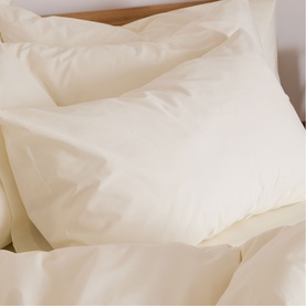180 Thread Count Evelyn Buttermilk Standard Pillowcase Set
