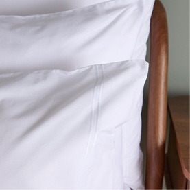 180 Thread Count Evelyn White Rolenio Pillowcase Set