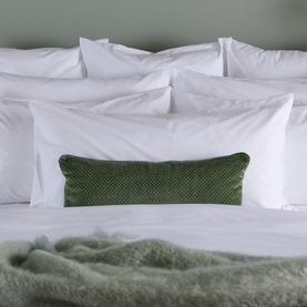 180 Thread Count Evelyn White King Pillowcase Set
