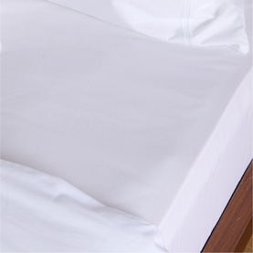 180 Thread Count Evelyn White Fitted Sheet