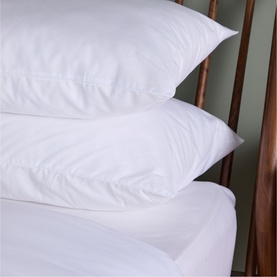 180 Thread Count Evelyn White Pillowcase Set