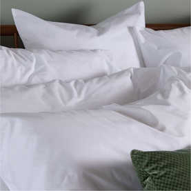 180 Thread Count Evelyn White Pillowcase Set