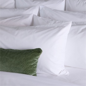 180 Thread Count Evelyn White Duvet Cover Set