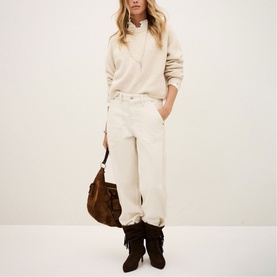 Corvy Cashmere Cropped Sweater