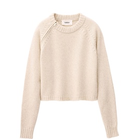 Corvy Cashmere Cropped Sweater