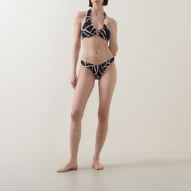 Bonita Abstract Print Bikini Briefs