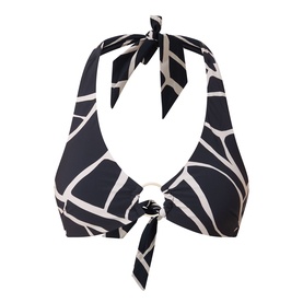 Bonita Abstract Print Triangle Bikini Top