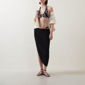 Bonita Abstract Print Triangle Bikini Top