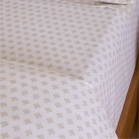 300 Thread Count Mia Fitted Sheet