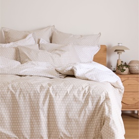 300 Thread Count Mia White King Pillowcase Pair