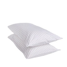300 Thread Count Mia White Standard Pillowcase Pair