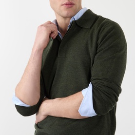 Emerson Knitted Polo Shirt