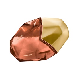 OREBELLA Eternal Roots Parfum 50ml, faceted copper-toned bottle with gold geometric cap