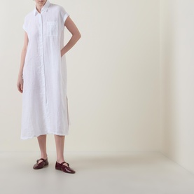 Patch Pocket Shirt Dress