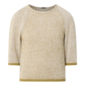 Two-Tone Knit Top