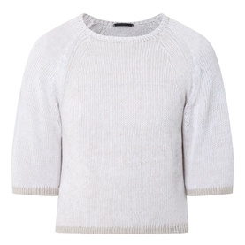 Two-Tone Knit Top