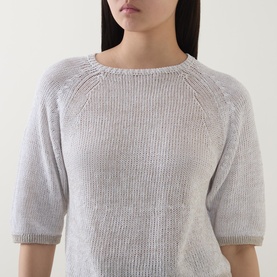 Two-Tone Knit Top