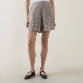 Linen Bermuda Shorts