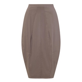 Solid Cocoon Skirt