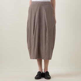 Solid Cocoon Skirt