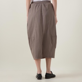 Solid Cocoon Skirt