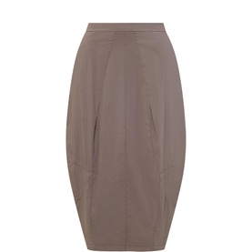 Solid Cocoon Skirt