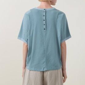 Stitched Button T-Shirt
