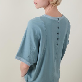 Stitched Button T-Shirt