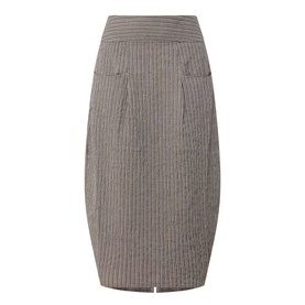 Tulip Pinstripe Skirt