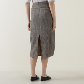 Tulip Pinstripe Skirt