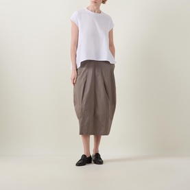 Solid Button T-Shirt