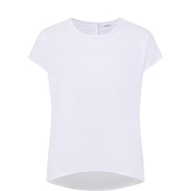 Solid Button T-Shirt