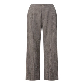 Pinstripe Tapered Trousers