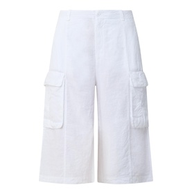 Cropped Cargo Trousers