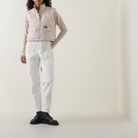 Nia Logo Quilted Gilet
