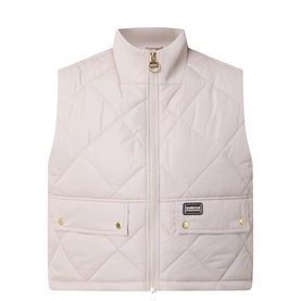 Nia Logo Quilted Gilet