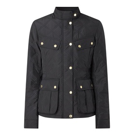 Halsey Logo Quilted Jacket