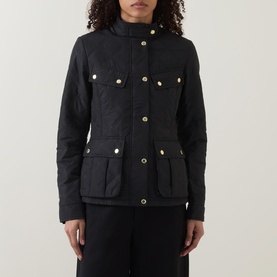 Halsey Logo Quilted Jacket