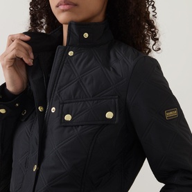Halsey Logo Quilted Jacket