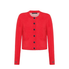 Patch Pocket Knitted Cardigan