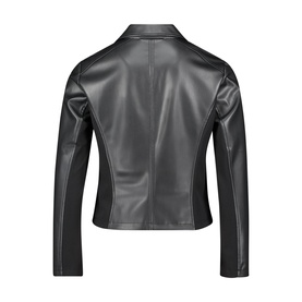 Faux Leather Biker Jacket
