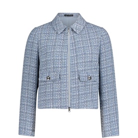 Boucl&eacute; Zip Jacket