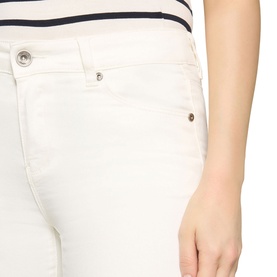 Basic Slim Fit Cropped Jeans